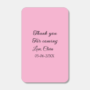 thanks for coming add name text message matchboxes