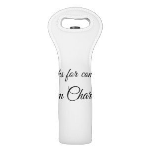 thanks for coming add name text message wine bag