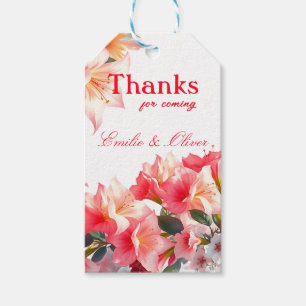 Thanks for coming and your name gift tags
