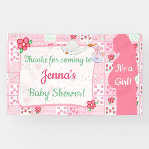 Thanks for Coming Baby Shower Banner