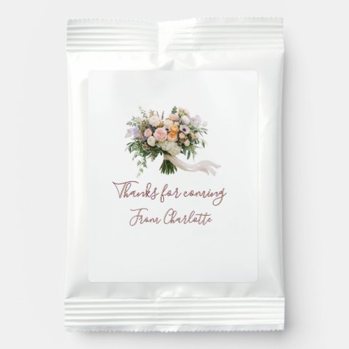 thanks for coming floral bouque green blue name mo margarita drink mix