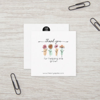Thanks For Helping Me Grow Card – Discount