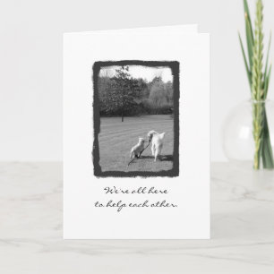 Thanks for helping me! letterpress thank you card