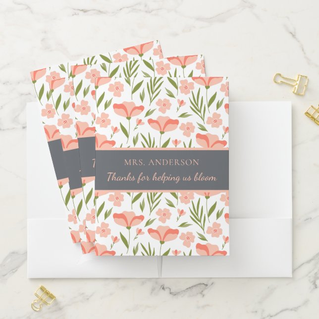 Thanks For Helping Us Bloom Pocket Folder (In Situ)