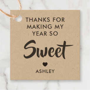 Thanks for Making My Year So Sweet Teacher Tag