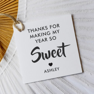 Thanks for Making My Year So Sweet Teacher Tag