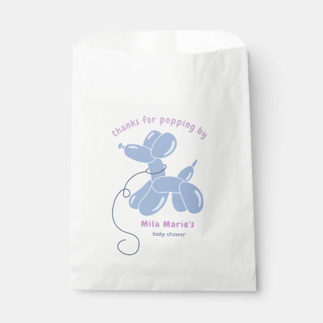 Thanks For Popping By Favor Bag (Front)