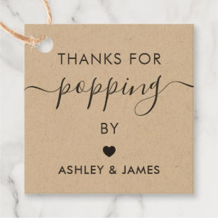 Popcorn Baby Shower Favors Packaging Zazzle