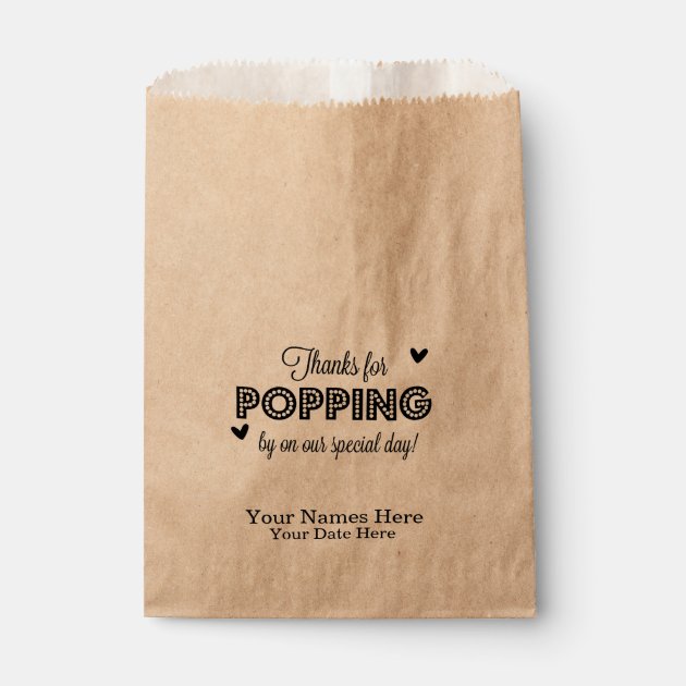wedding favor bags