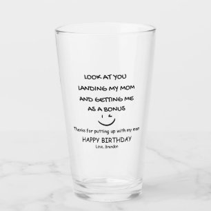 Thanks for putting up with my mom step dad glass