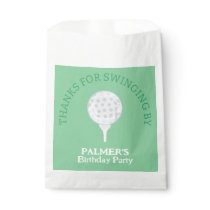 Thanks For Swinging By Golf Party Thank You Favor Bag