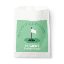 Thanks For Swinging By Golf Party Thank You Favor Bag