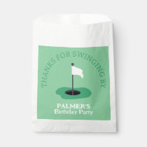 Thanks For Swinging By Golf Party Thank You Favor Bag