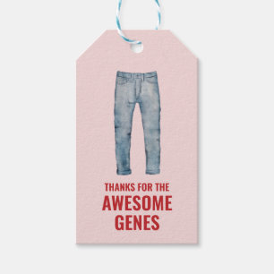 Thanks for the Awesome Genes Mom Mother's Day Gift Tags