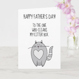 Thanks for the Litter Box Cleanup! Card