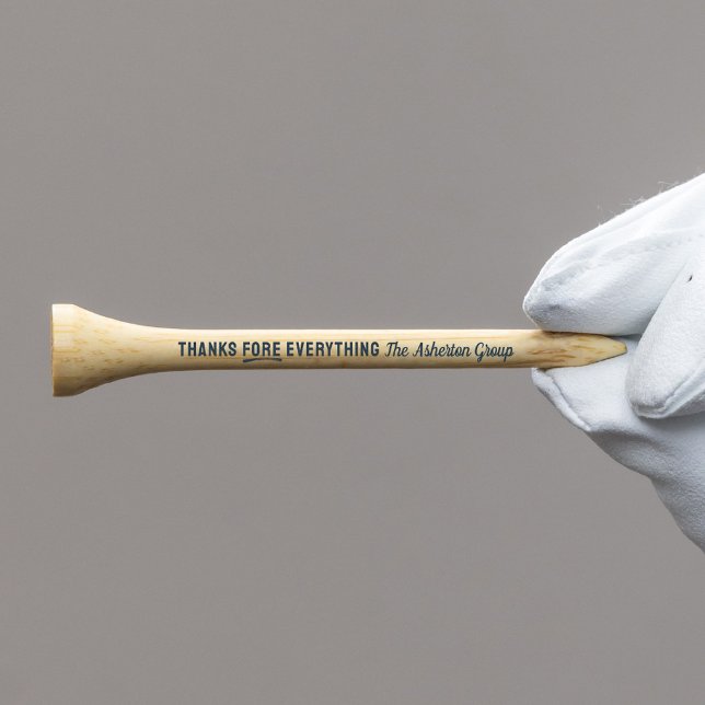 Thanks fore everything golf pun navy thank you  golf tees (Creator Uploaded)