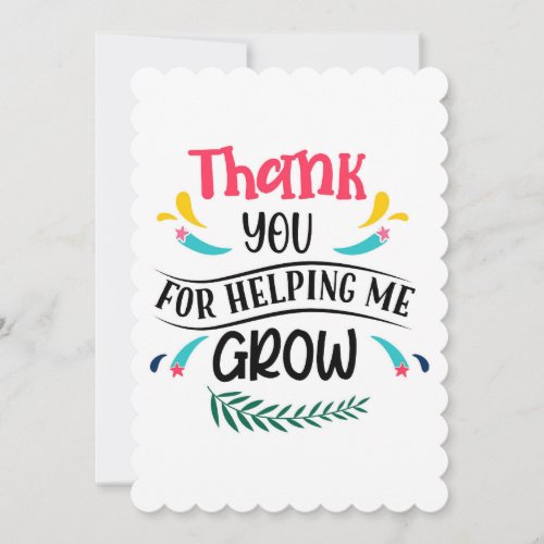 Thanks from Maine Online Shop Thank You Card