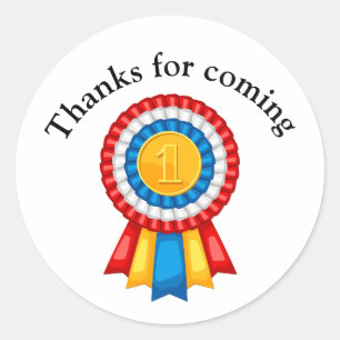 Thanks giving classic round sticker