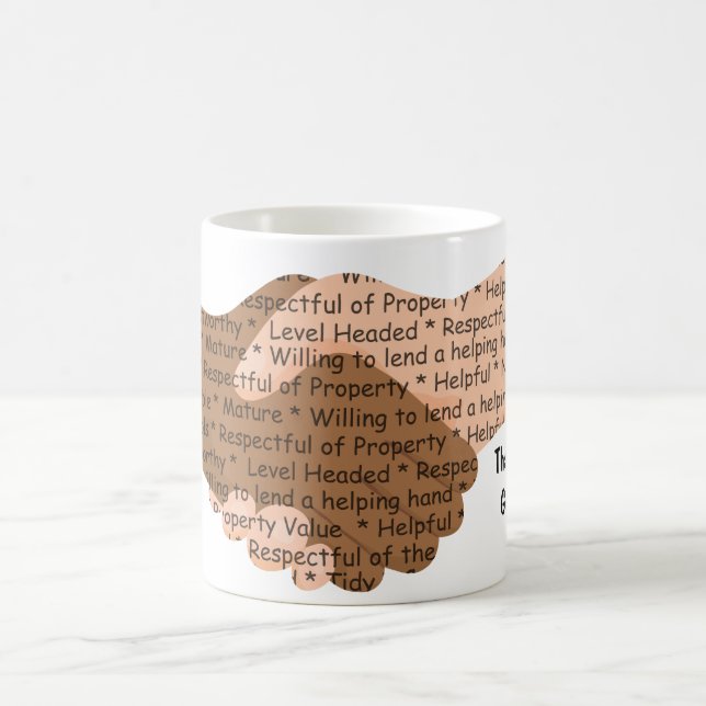 Thanks, Good Neighbor Coffee Mug (Center)