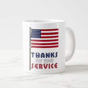 Thanks- Jumbo Mug