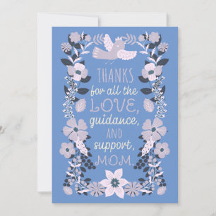 Thanks, Mom Scandinavian Folk Art Appreciation  Holiday Card