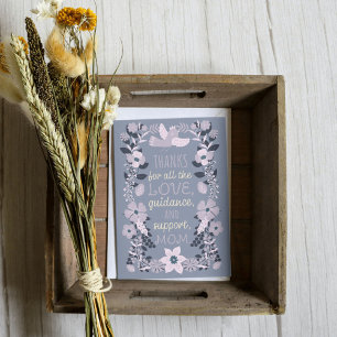 Thanks, Mom Scandinavian Folk Art Appreciation Holiday Card