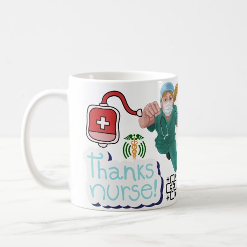 Thanks Nurse Nurselife Nurse Mug Wrap