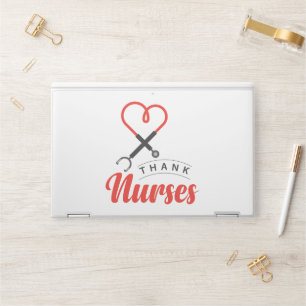Thanks Nurses HP Laptop Skin