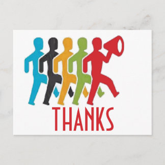 THANKS POSTCARD