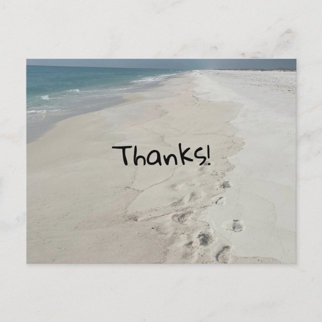 Thanks Postcard (Front)