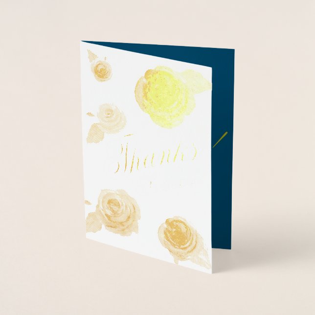 Thanks So MuchThank You Foil Card (Front)