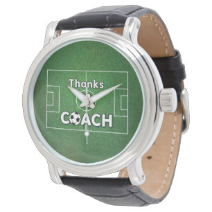 Thanks Soccer Coach Grass Field Watch