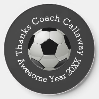 Thanks Soccer Coach with Name and Year Wireless Charger