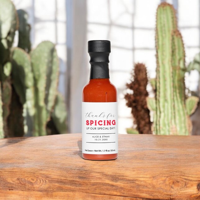 Thanks Spicing Wedding White Hot Sauces (Creator Uploaded)