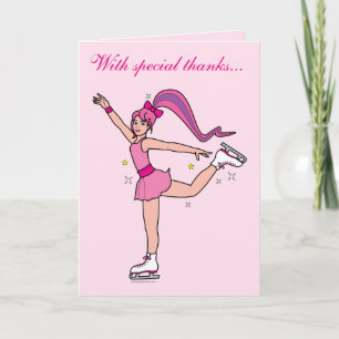 Thanks to Ice Skating Coach Card