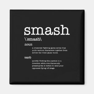 Thanks Videogames Smash Definition Video Game Magnet