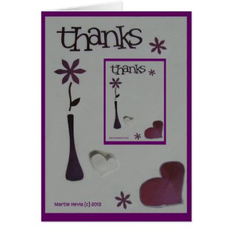 Thanks - Your Image - Scrapbook Card