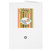 Thanksging Greeting Card (Back)