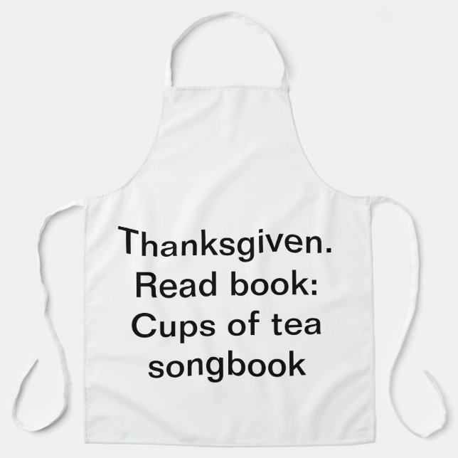 Thanksgiven Apron (Front)