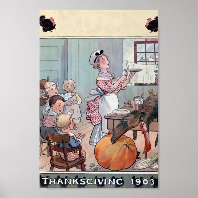Thanksgiving 1903 poster (Front)