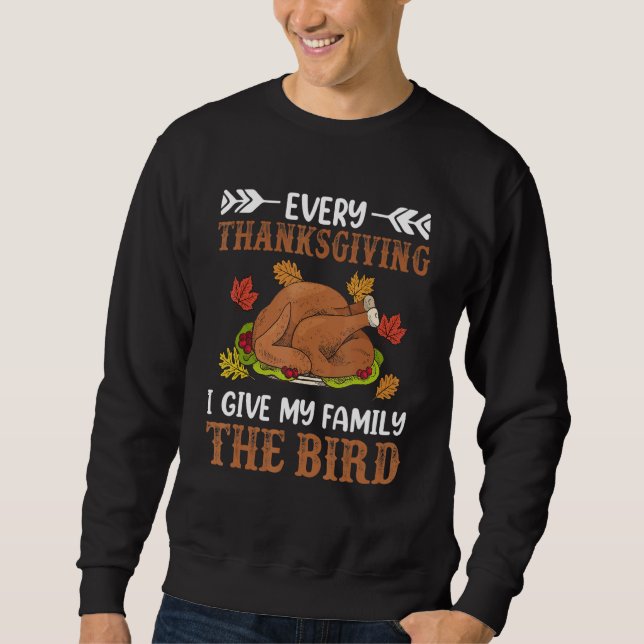 Thanksgiving 2022 Turkey Day Feast Harvest Blessin Sweatshirt (Front)