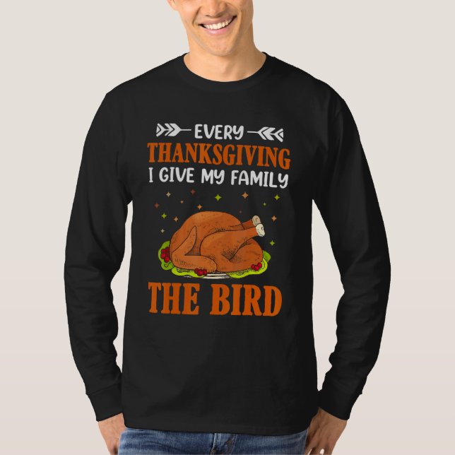 Thanksgiving 2022 Turkey Day Feast Harvest Blessin T-Shirt (Front)