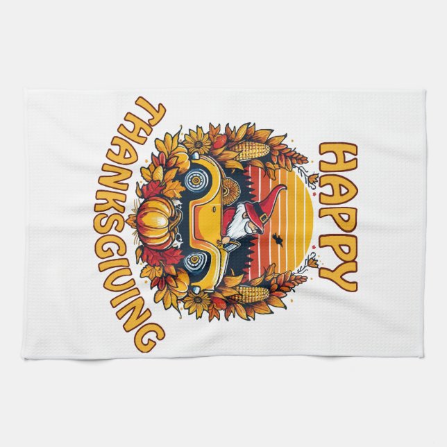 Thanksgiving 2023  kitchen towel (Horizontal)