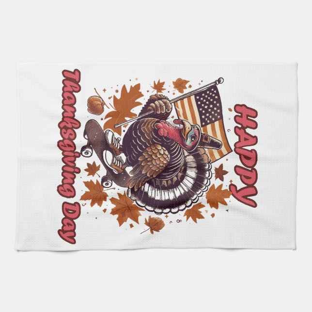 Thanksgiving 2023  kitchen towel (Horizontal)
