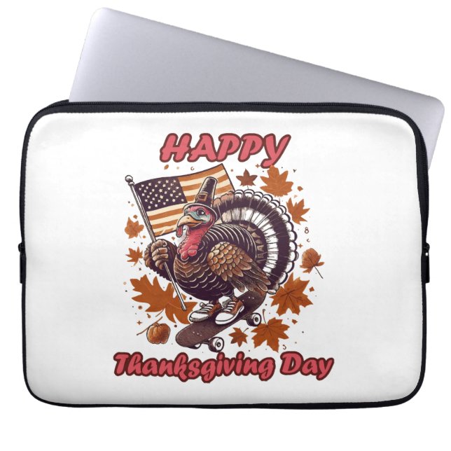Thanksgiving 2023  laptop sleeve (Front)