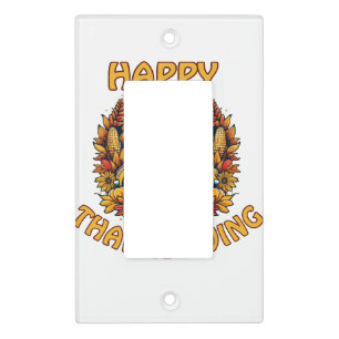 Thanksgiving 2023 light switch cover