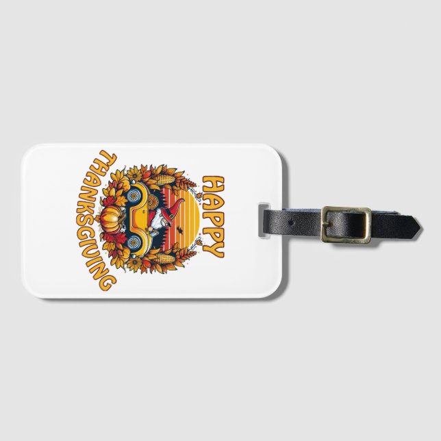Thanksgiving 2023  luggage tag (Front Horizontal)
