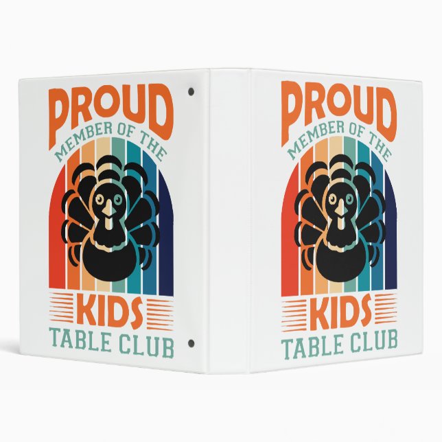 Thanksgiving 3 Ring Binder (Background)