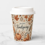 Thanksgiving  8oz Paper Cup