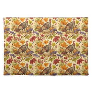 Thanksgiving Abundance Cloth Placemat